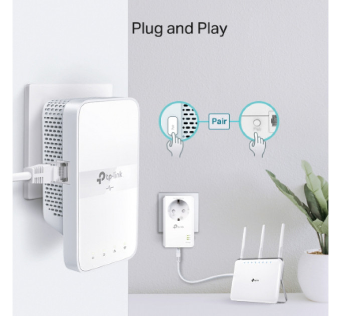 Адаптер Powerline TP-Link TL-WPA7617KIT