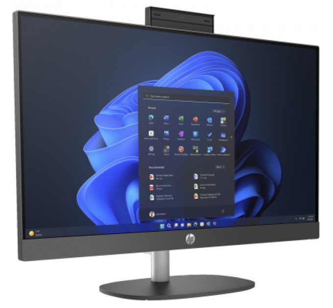 Комп'ютер HP ProOne 245 G10 AiO / Ryzen3 7320U, 8, 512, Cam, WiFi, K&M (A54ZTET)
