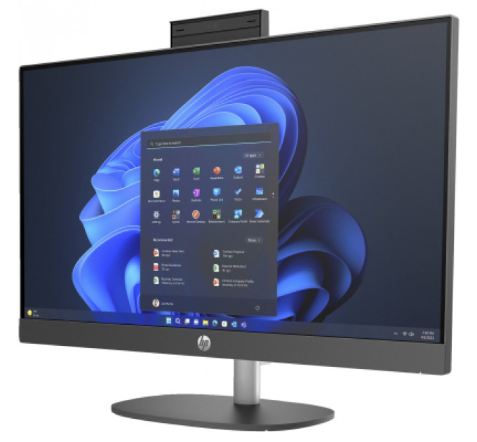 Комп'ютер HP ProOne 245 G10 AiO / Ryzen3 7320U, 8, 512, Cam, WiFi, K&M (A54ZTET)