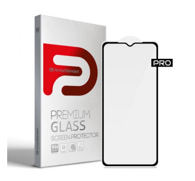 Armorstandart Скло захисне Armorstandart Pro Xiaomi Redmi A1 / A1+ / Poco C50 Black (ARM62818)