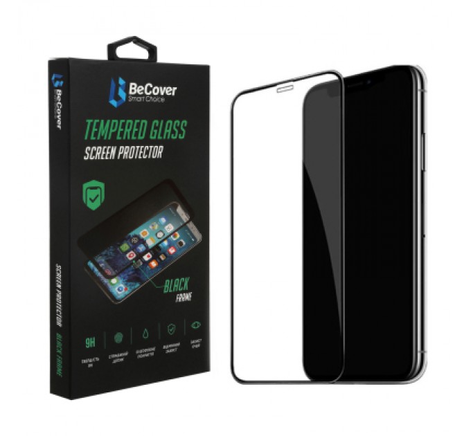 BeCover Скло захисне BeCover Apple iPhone 14 Plus Black (707971)