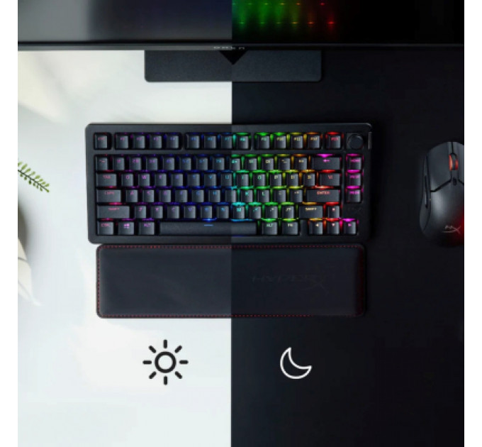 Клавіатура HyperX Alloy Rise 75 PBT HX Red Wireless UA Black (91Y91AA)