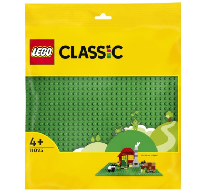 Конструктор LEGO Classic Базова пластина зеленого кольору (11023)