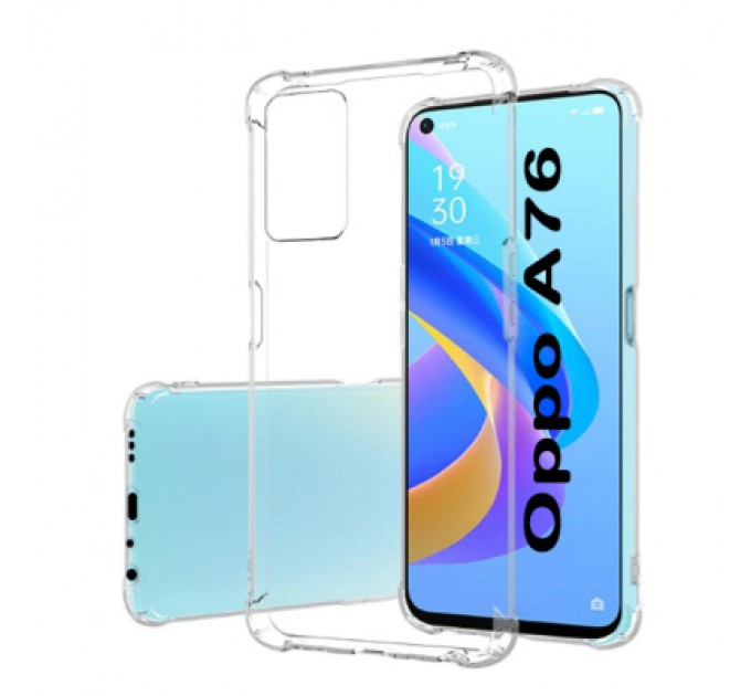 BeCover Чохол до мобільного телефона BeCover Anti-Shock Oppo A76/A96 Clear (707887)