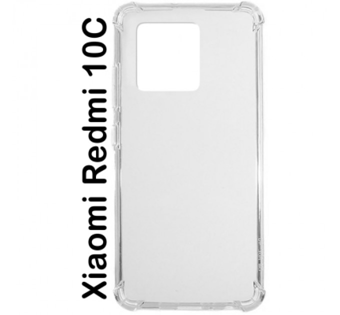 BeCover Чохол до мобільного телефона BeCover Anti-Shock Xiaomi Redmi 10C Clear (707891)