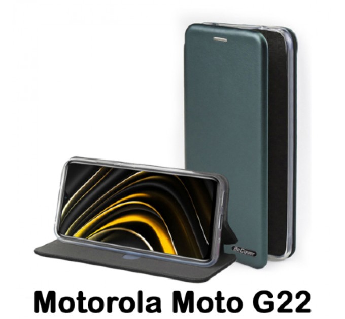 BeCover Чохол до мобільного телефона BeCover Exclusive Motorola Moto G22 Dark Green (707910)