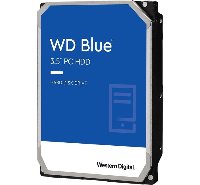 Накопичувач HDD SATA 6.0TB WD Blue 5400rpm 256MB (WD60EZAX)
