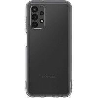 Чохол до мобільного телефона Samsung Soft Clear Cover Galaxy A13 (A135) Black (EF-QA135TBEGRU)