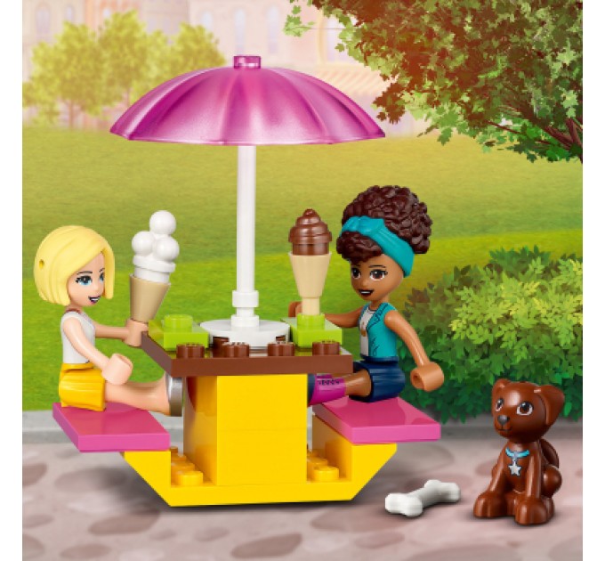 LEGO Конструктор LEGO Friends Фургон із морозивом 84 деталі (41715)