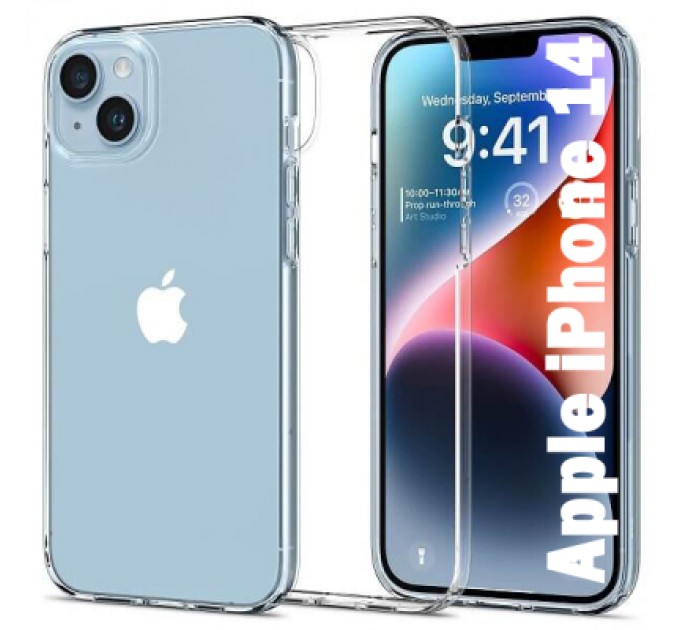 Чохол до мобільного телефона BeCover Apple iPhone 14 Transparancy (708015)