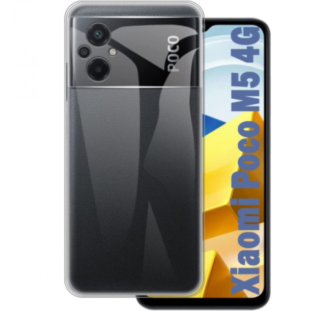 BeCover Чохол до мобільного телефона BeCover Poco M5 4G Transparancy (708113)