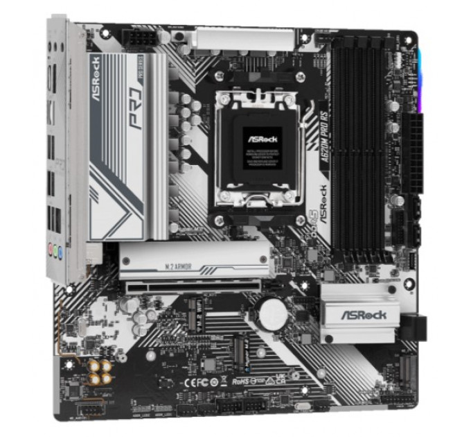 Материнская плата ASRock A620M Pro RS Socket AM5