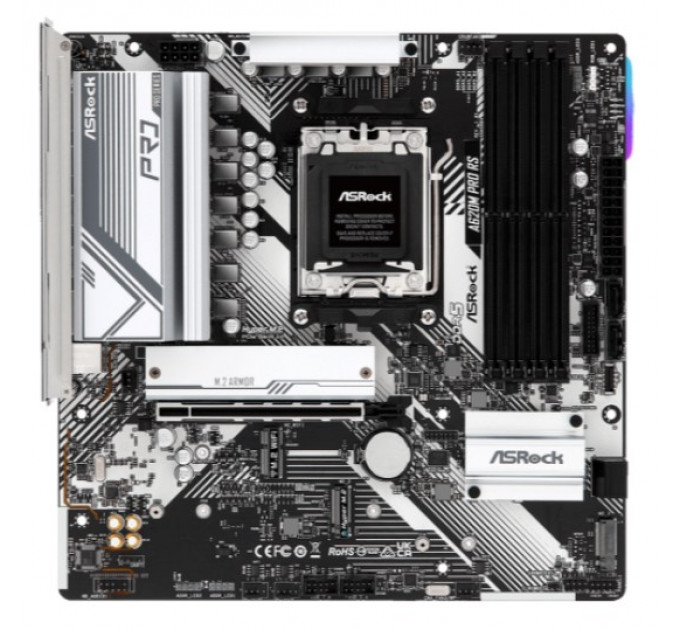 Материнская плата ASRock A620M Pro RS Socket AM5