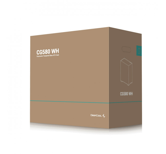 Корпус DeepCool CG580 White (R-CG580-WHNDA0-G-1) без БЖ