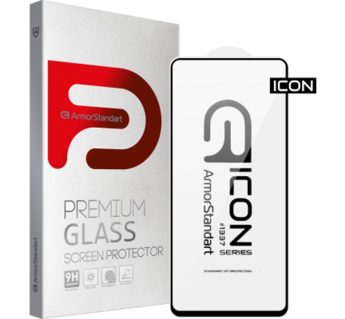 Armorstandart Скло захисне Armorstandart Icon Xiaomi 12T / 12T Pro / Poco X5 Pro 5G Black (ARM62810)