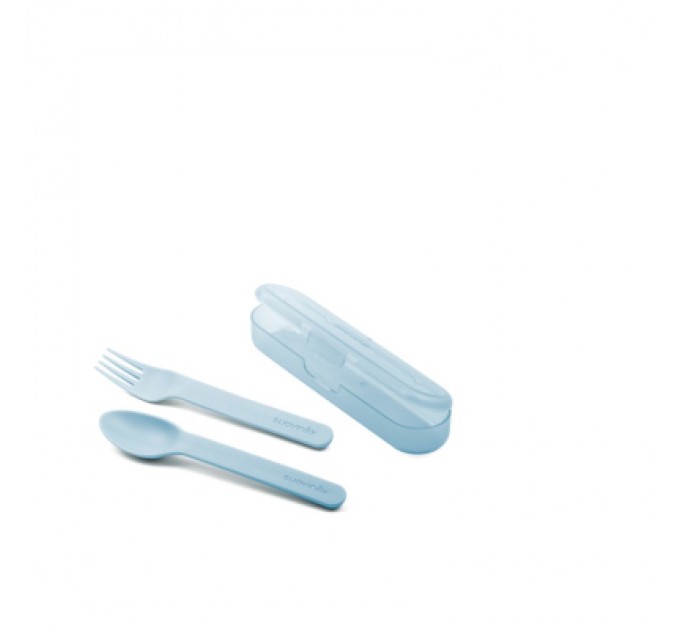 Suavinex Набір дитячого посуду Suavinex Столові прибори синій (401237)
