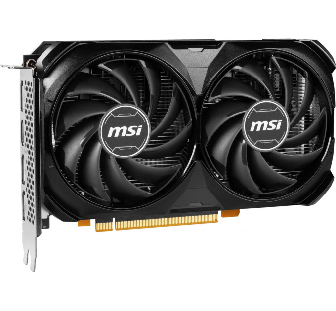 Відеокарта GF RTX 4060 8GB GDDR6 Ventus 2X Black OC MSI (GeForce RTX 4060 VENTUS 2X BLACK 8G OC)