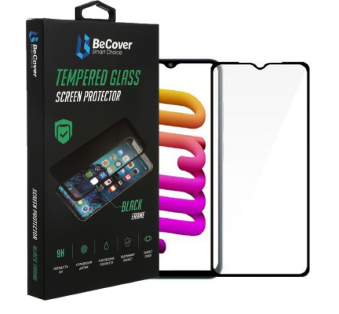 BeCover Скло захисне BeCover Poco M5 4G Black (708148)