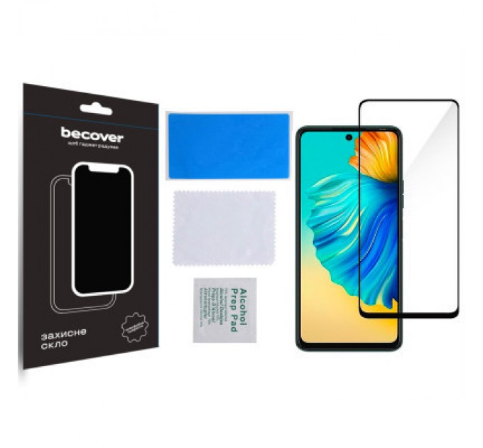 BeCover Скло захисне BeCover Tecno Camon 19 (CI6n)/19 Pro (CI8n) Black (708162)