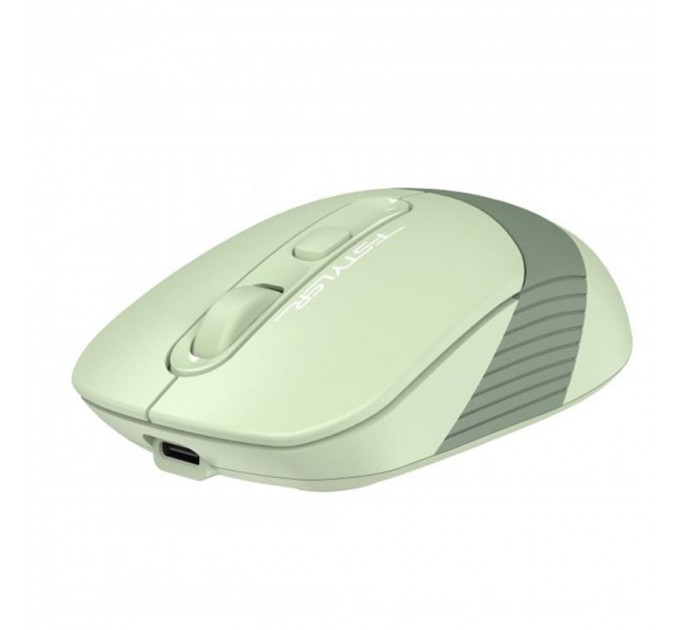 Мышь беспроводная A4Tech FB10C Matcha Green