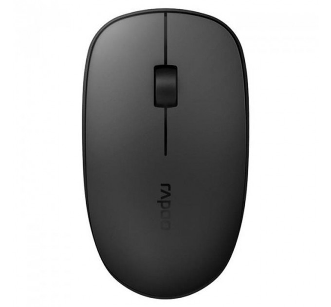 Мышь беспроводная Rapoo M200 Silent Grey USB