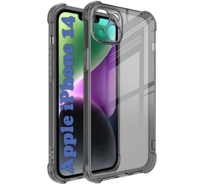 BeCover Чохол до мобільного телефона BeCover Anti-Shock Apple iPhone 14 Grey (708242)