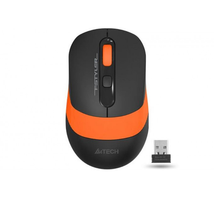 Миша бездротова A4Tech FG10 Black/Orange USB