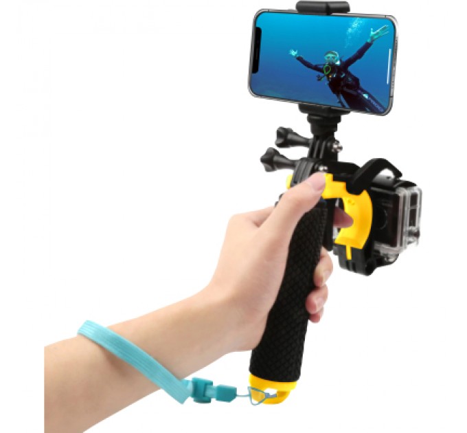 AirOn Монопод для селфі AirOn X-263-1 подвійний плаваючий для камери і смартфона (69477915500103)