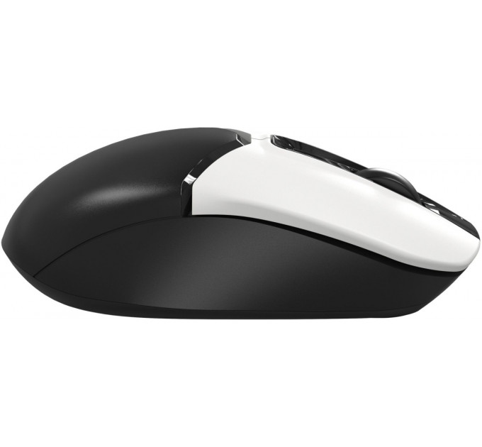 Мышь беспроводная A4Tech FG12S Black/White