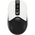 Мышь беспроводная A4Tech FG12S Black/White