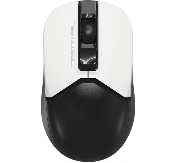 Мышь беспроводная A4Tech FG12S Black/White