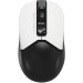 Мышь беспроводная A4Tech FG12S Black/White