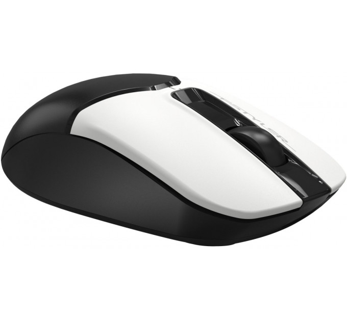 Мышь беспроводная A4Tech FG12S Black/White
