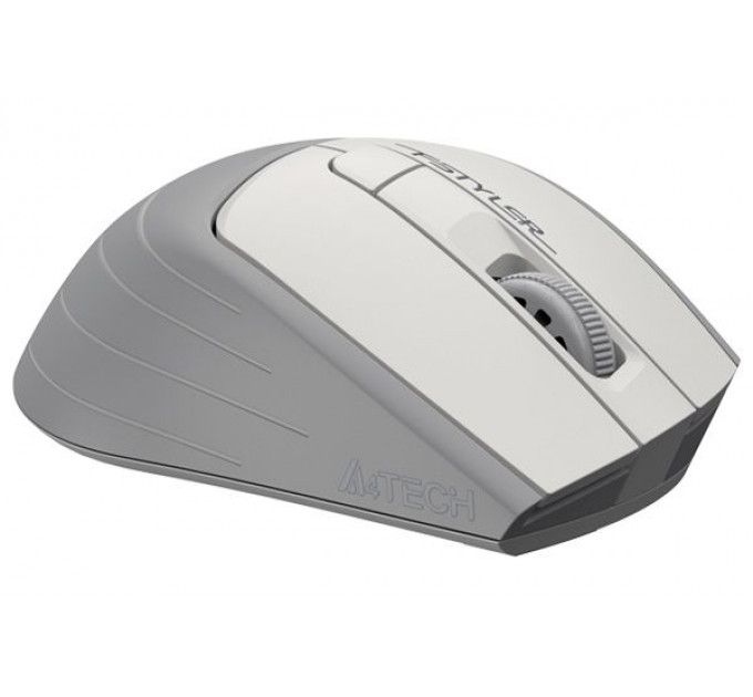 Мышь беспроводная A4Tech FG30S Grey/White
