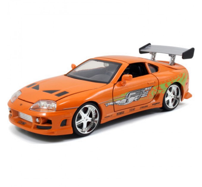 Jada Машина Jada металева Форсаж Toyota Supra (1995) + фігурка Браяна 1:24 (253205001)