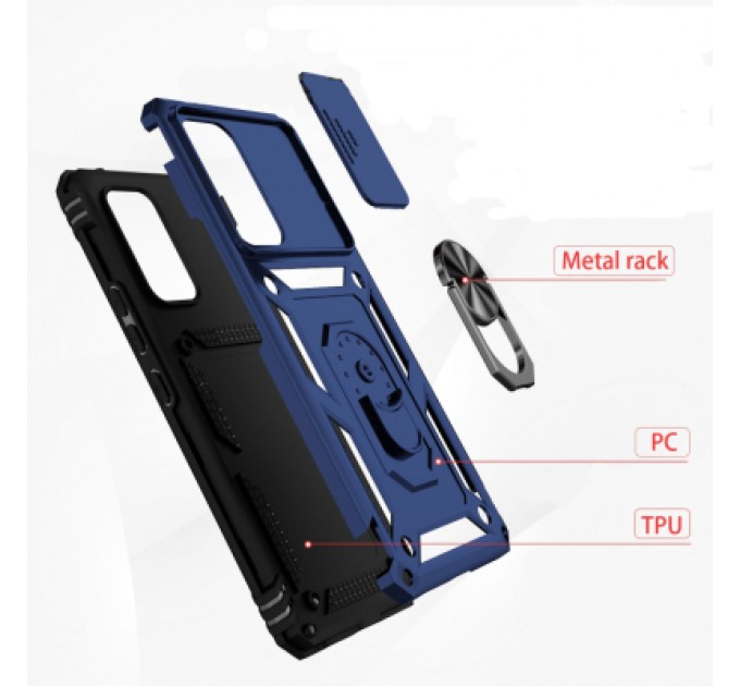 BeCover Чохол до мобільного телефона BeCover Military Samsung Galaxy A04 SM-A045 Blue (708216)