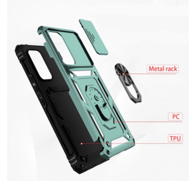 BeCover Чохол до мобільного телефона BeCover Military Samsung Galaxy A04 SM-A045 Dark Green (708217)