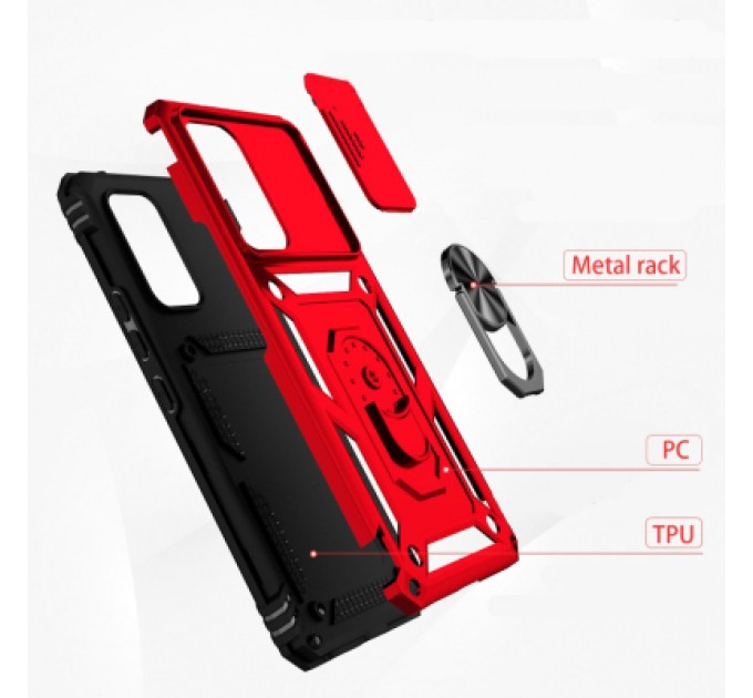 BeCover Чохол до мобільного телефона BeCover Military Samsung Galaxy A04 SM-A045 Red (708218)