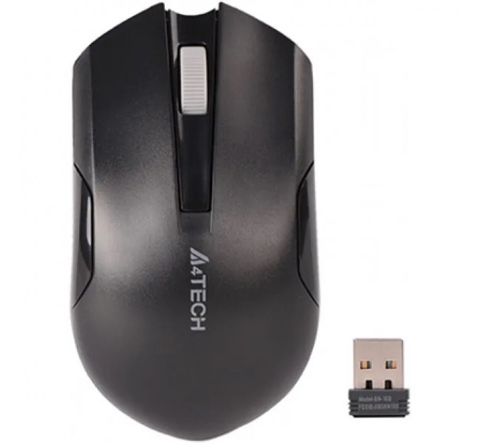 Миша бездротова A4Tech G3-200NS Black USB V-Track