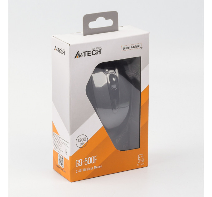 Миша бездротова A4Tech G9-500F-1 Black USB V-Track