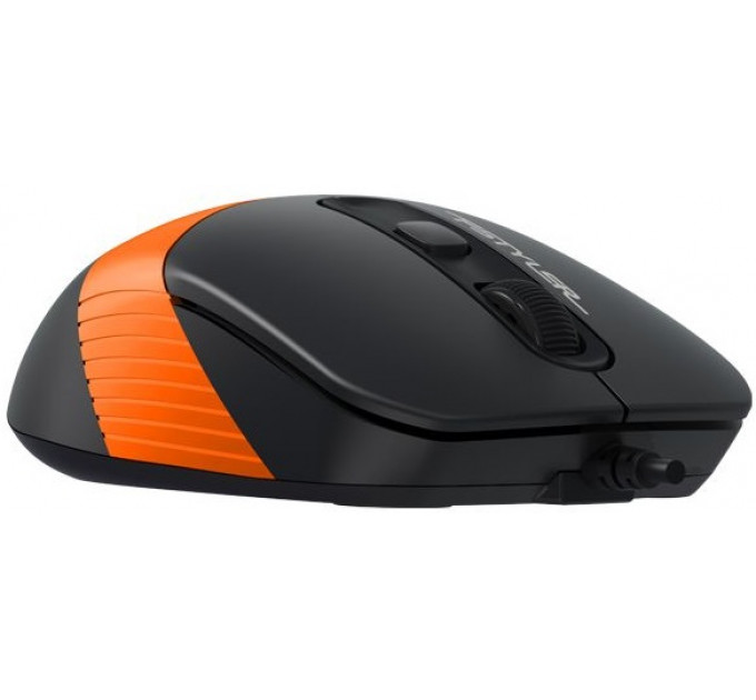 Мышь A4Tech FM10 Black/Orange