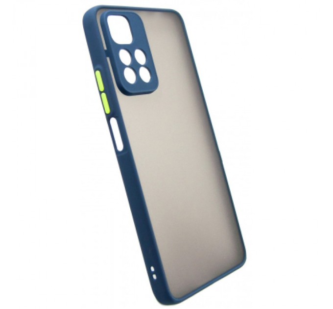 Dengos Чохол до мобільного телефона Dengos Matte Xiaomi Redmi Note 11 Pro 5G (blue) (DG-TPU-MATT-115)