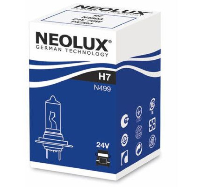 Neolux Автолампа Neolux галогенова 70W (N499A)
