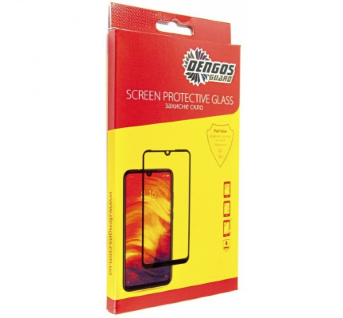Dengos Скло захисне Dengos Full Glue Motorola G31/G32 black frame (TGFG-247)