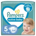 Pampers Підгузки Pampers Active Baby Junior Размер 5 (11-16 кг) 64 шт (8001090949974)