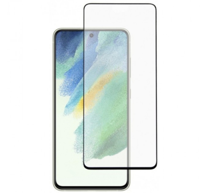 Dengos Скло захисне Dengos Full Glue Samsung Galaxy S21 FE black frame (TGFG-252)