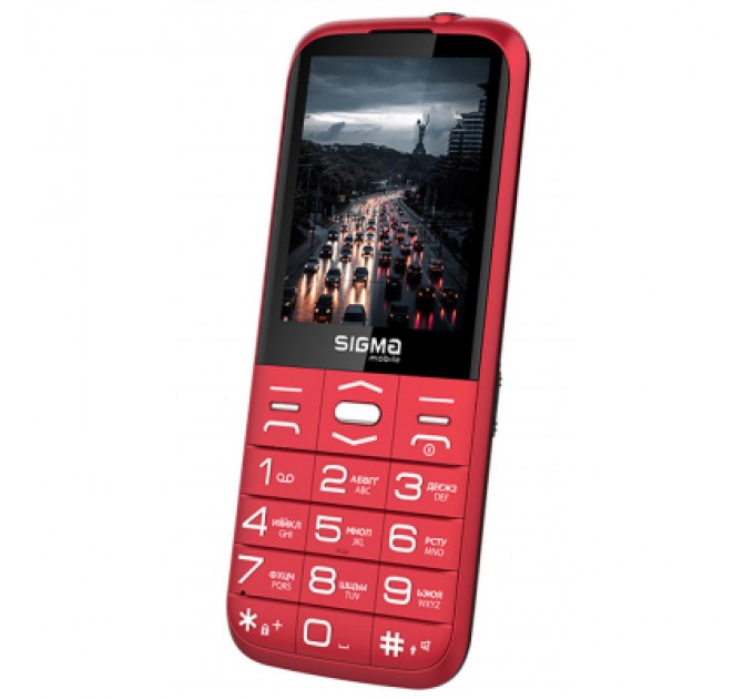 Sigma Мобільний телефон Sigma Comfort 50 Grace Type-C Red (4827798121825)