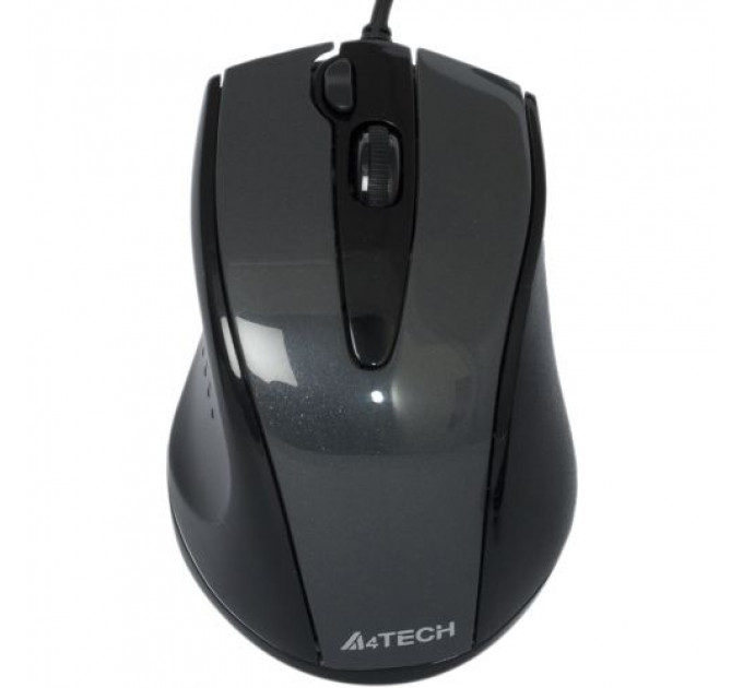 Мышь A4Tech N-500F-1 Glossy Grey V-Track