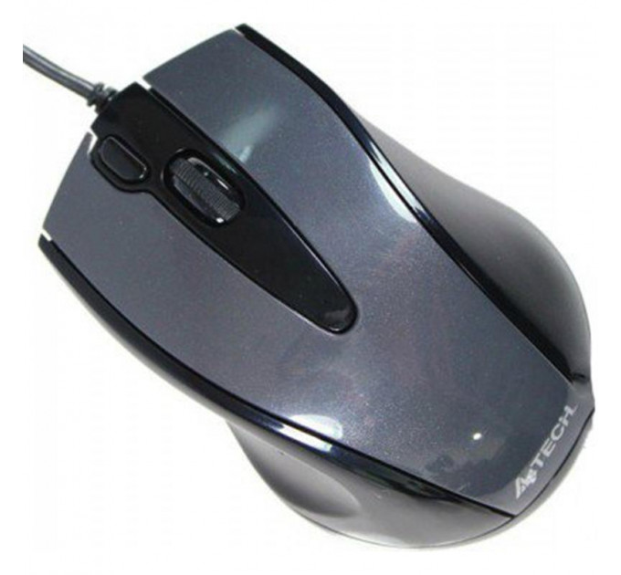 Мышь A4Tech N-500F-1 Glossy Grey V-Track