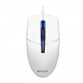 Мышь A4Tech N-530 White